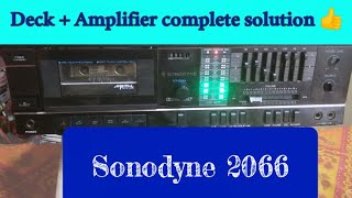 Sonodyne SCR 2066 amplifier  Deck repairing 👍 [upl. by Flss]