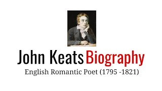 John Keats Biography in Hindi Works and achievements [upl. by Haseena]