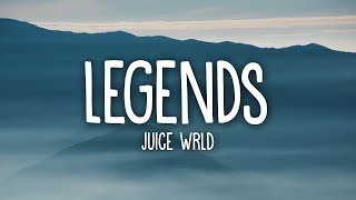 Juice WRLD  Legends Lyrics Tribute 💔 [upl. by Prior915]