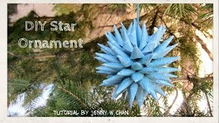 Christmas Crafts  DIY Polish Star Ornament  Christmas Decoration amp Paper Crafts Tutorial [upl. by Bautista]