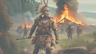 How Native American Warrior King Philip in King Philips war died Americanhistory nativeamericans [upl. by Noirb]