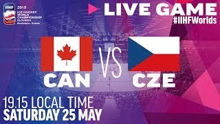 CanadaCzech Republic  Semifinals  Full Game  2019 IIHF Ice Hockey World Championship [upl. by Essy266]