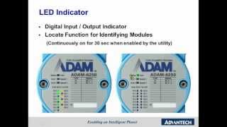 Ethernet IO Modules with Daisy Chain ADAM6200 Series Training Kit  Advantech [upl. by Levona]