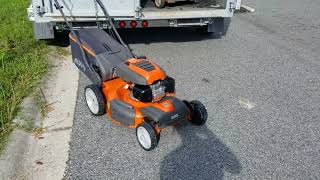 Husqvarna AWD Push Mower Review [upl. by Nirre]