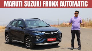 Maruti Suzuki Fronx automatic Review [upl. by Anilocin132]