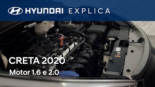 Hyundai Explica  Creta 2020  Motor 16 e 20 [upl. by Aninat451]