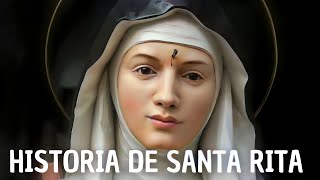 ➤ ¿QUIÉN FUE SANTA RITA DE CASIA HISTORIA DE ESTA MILAGROSA SANTAsantarita santaritadecasia [upl. by Assenay]