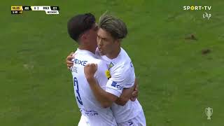 Goal  Golo Meshino FC Arouca 02 Estoril Praia Liga 2122 1 [upl. by Ahouh]