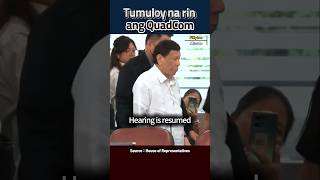 TUMOULOY NA RIN ANG QUADCOM QuadCom FPRRD EJK [upl. by Crary]