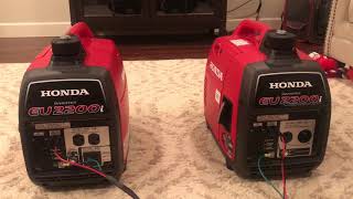 Honda Generator EU2200i Review [upl. by Laural]