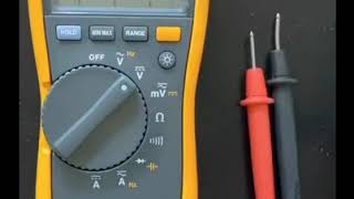 Know your way around a Fluke 115 Digital VoltOhm Meter DVOM [upl. by Narud]