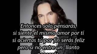 A DONDE VAYAS Marco Antonio Solis LETRA [upl. by Federica]