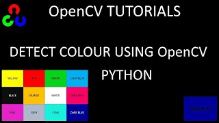 Detecting Colour in an Image using OpenCv and Python [upl. by Mcgrody]