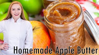 How to Make Apple Butter  Easy Recipe [upl. by Parfitt]