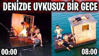 DENİZİN ÜZERİNDE GİDEN EVDE BİR GECE GEÇİRDİK [upl. by Murdocca459]