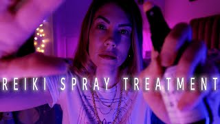 Reiki Sprays Energetic Treatment  ASMR [upl. by Alemac775]