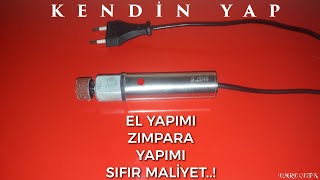 Gravür Yapımı  El Yapımı Mini Zımpara Makinası Nasıl YapılırDIY sandpaper making [upl. by Fianna]