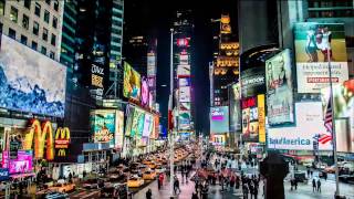 New York Time Square New York Time lapse Night shot [upl. by Aver]