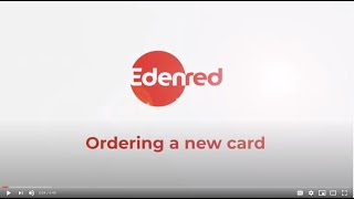 Edenred amp Ticket OntheWeb – Ordering a new card [upl. by Renee]