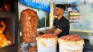 Doner Kebab Recipe from Start to Finish from a 20YearOld Doner Master  Turkish Street Food [upl. by Moffitt919]