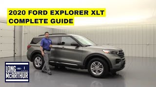 2020 FORD EXPLORER XLT COMPLETE GUIDE STANDARD AND OPTIONAL EQUIPMENT [upl. by Utham]