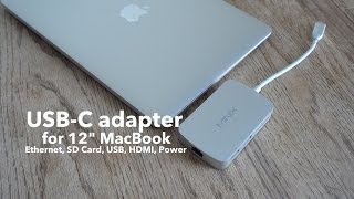 Review USBC multiport adapter for MacBook Minix NEO C [upl. by Sarena744]