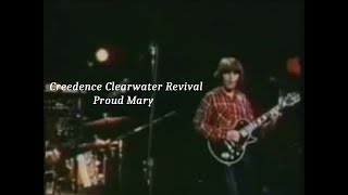 Creedence Clearwater Revival  Proud Mary  1970  Live Video Oakland Coliseum [upl. by Adihsar665]