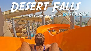 Desert Falls Water amp Adventure Park  Salwa Beach Resort [upl. by Atsirk]