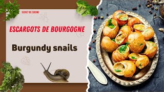 Escargots de Bourgogne  belle grosseur  Burgundy snails [upl. by Athena961]