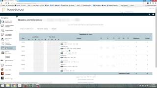 How to view year long schedule in Student PowerSchool [upl. by Mathew]