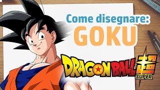 TUTORIAL  Come disegnare GOKU  Tutorial Manga [upl. by Jecoa633]