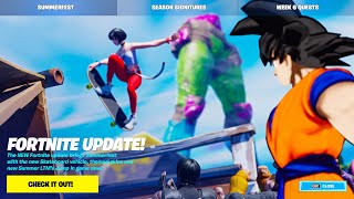 SUMMER UPDATE ARRIVES in FORTNITE [upl. by Angus]