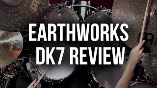 Earthworks DK7 Drum Microphones Review [upl. by Arhoz763]