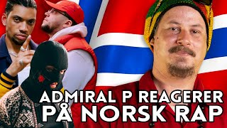 ADMIRAL P REAGERER PÅ NORSK RAP  YLTV [upl. by Alliscirp]