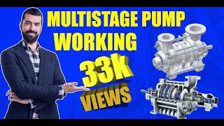 Multi Stage Pumps Working [upl. by Annawd]