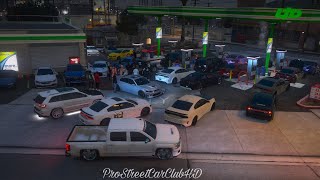 Griefing Huge Car Meet Full Of Noobs  Grand Theft Auto V Online [upl. by Nnaihs]