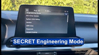 Hidden ENGINEERING MODE Menu Kia Infotainment [upl. by Benil]