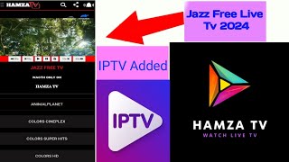 How To Watch live free tv on jazz 2024  jazz free tv  indian live tv [upl. by Epuladaug]