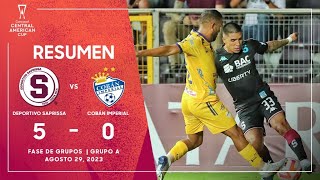 Deportivo Saprissa vs Cobán Imperial  2023 Copa Centroamericana [upl. by Alik]