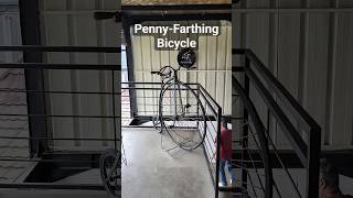 Pennyfarthing bicycle an early type of bicycle in the world [upl. by Dupuy]