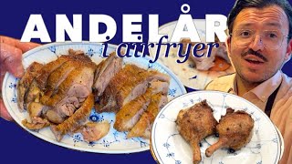 Andelår I AIRFRYER [upl. by Ulyram]