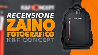 Il mio nuovo zaino fotografico da viaggio  KampF Concept Professionale Recensione [upl. by Yorled384]