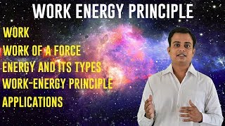 Work Energy Principle  Dynamics  Engineering Mechanics [upl. by Ititrefen]