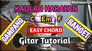 CHORD GITAR KAULAH HARAPAN  SARI SIMORANGKIR Lagu Rohani [upl. by Porty871]