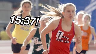 Katelyn Tuohy Drops 5k National Record [upl. by Attenev]