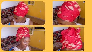 TUTO ATTACHE DE FOULARD 1 [upl. by Enaira]