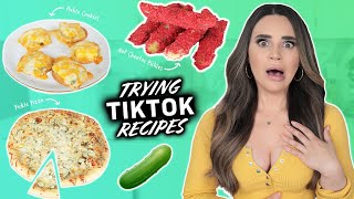 TRYING MORE TIKTOK FOOD HACKS  Part 4 [upl. by Adaran]