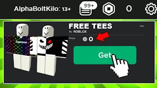 NEW SECRET WAY TO GET ANY FREE CLOTHESSHIRTS ON ROBLOX WORKING [upl. by Georgina]