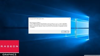 How to fix quotUnsupported 16bit Applicationquot driver VGA AMD on WIndows 10 [upl. by Barnard632]