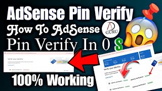 How To Pin Verify In AdSense Account  How To Verify AdSense Pin In 0 By AdsenseGuruHe [upl. by Deeanne]